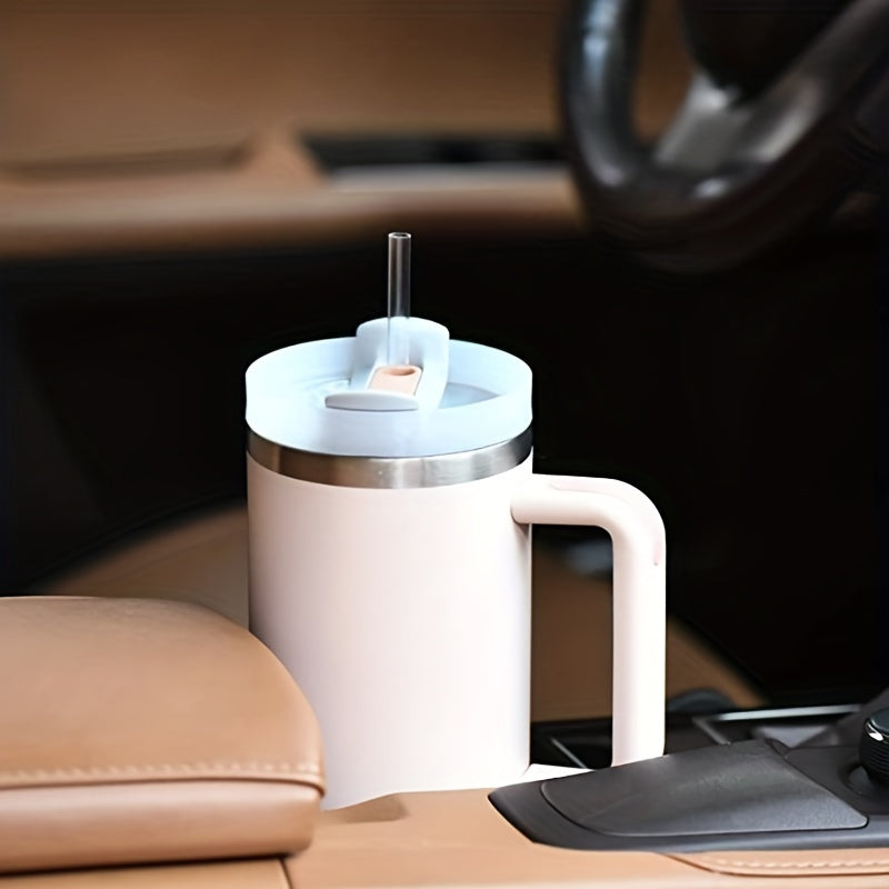 1 pièce, tasse à café pour voiture, bouteille d'eau, grande capacité en acier inoxydable V…