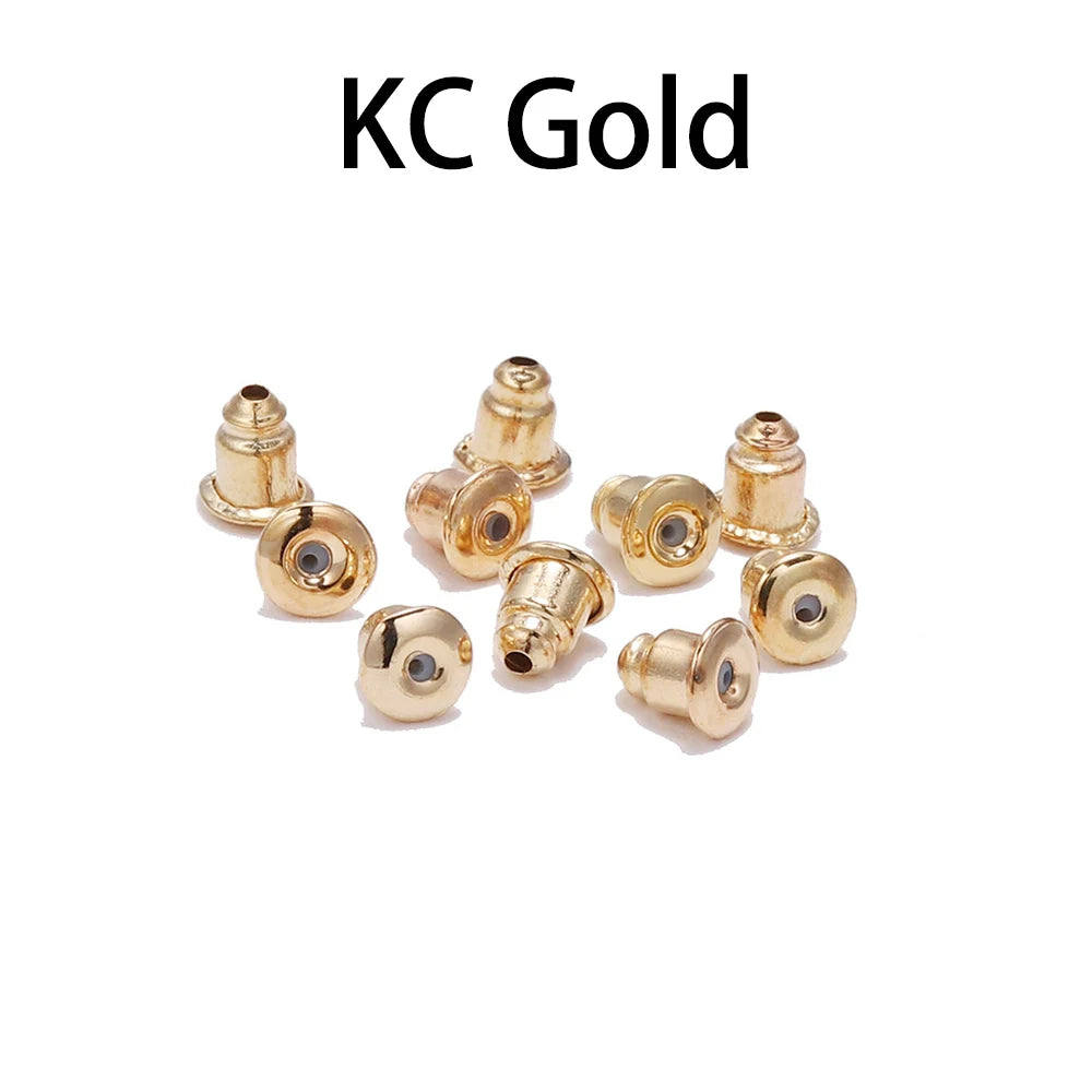 100-200 pièces boucles d'oreilles en caoutchouc dos bouchon écrous boucle d'oreille arrière fournitures pour bijoux bijoux à bricoler soi-même résultats fabrication d'accessoires