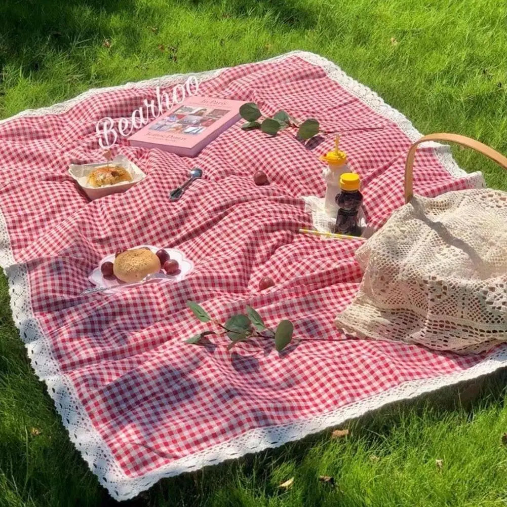 Tapis de Camping Portable pliable pour l'extérieur, épais, résistant à l'humidité, imperméable, couverture de plage