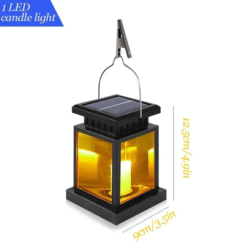Lanternes solaires à LED pour extérieur, panneau de sol, bougie Terraza, extérieur, intérieur, balcon, oiseaux, décoration d'éclairage pour jardin