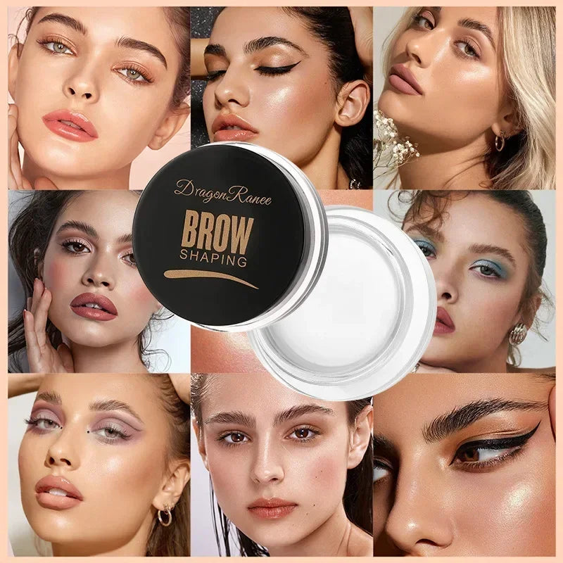 Eyeliner mat crème à sourcils Gel imperméable longue durée contour marron noir crème à sourcils crème à sourcils sauvages correcteur