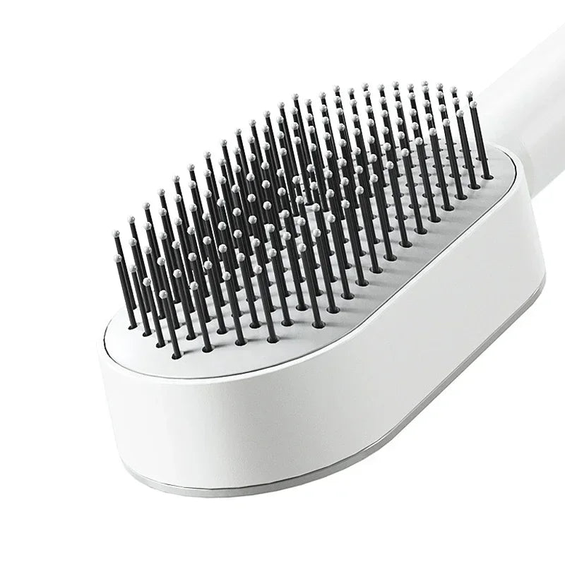 Brosse à Cheveux pour Femme, Peigne Anti-Perte de Cheveux, Airbag, Énergie du Cuir oral elu, Livraison Directe