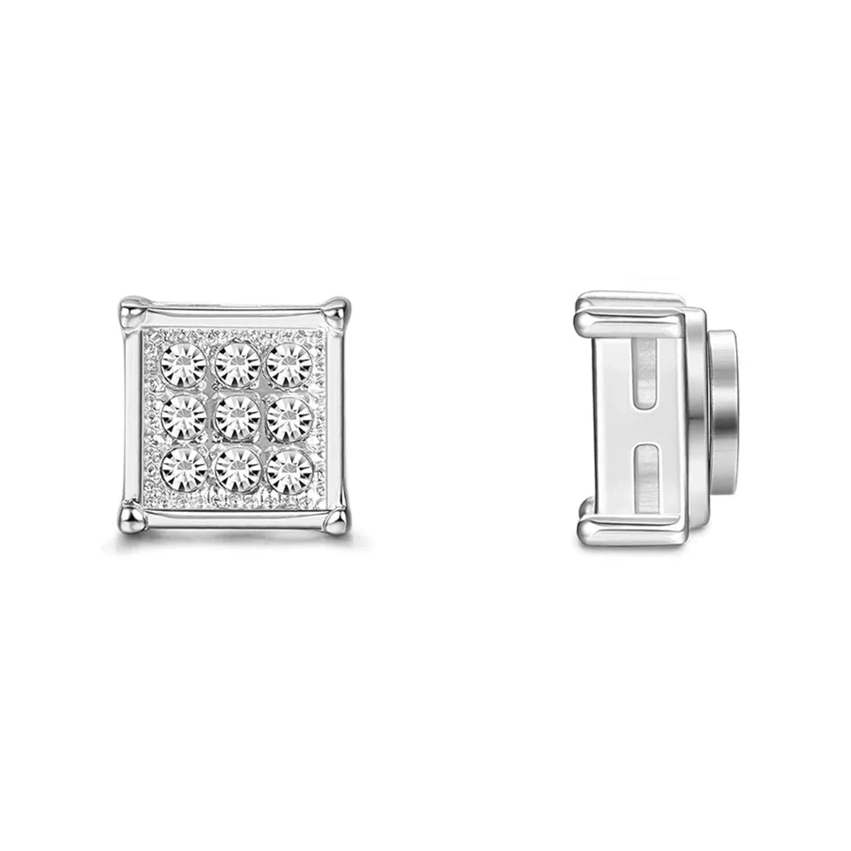 1 paire de boucles d'oreilles magnétiques en acier inoxydable de 6MM pour hommes et femmes, ensemble de boucles d'oreilles à Clip sans perçage, bijoux Non percés