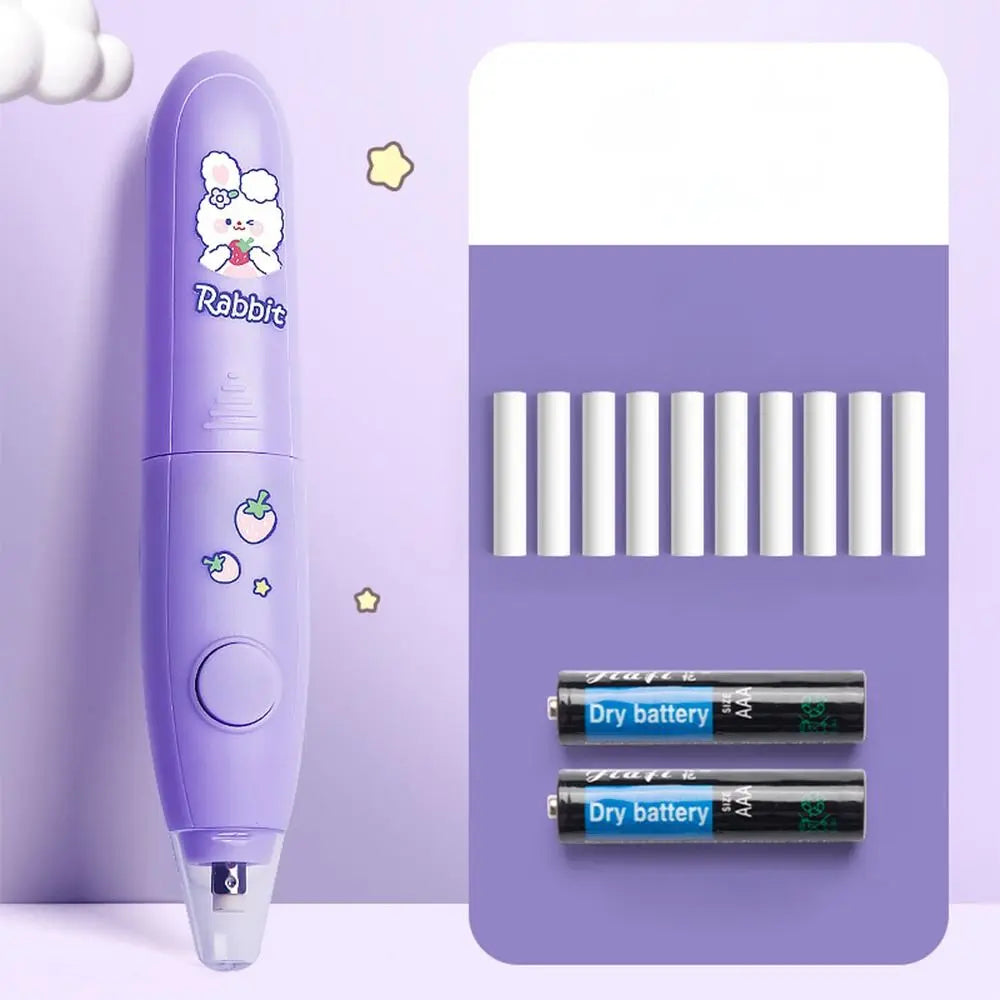 Gomme électrique de remplacement de noyau avec des maux quotidiens, moins de débris de caoutchouc économe en main-d 'œuvre, gomme automatique, ne laisse pas de marque