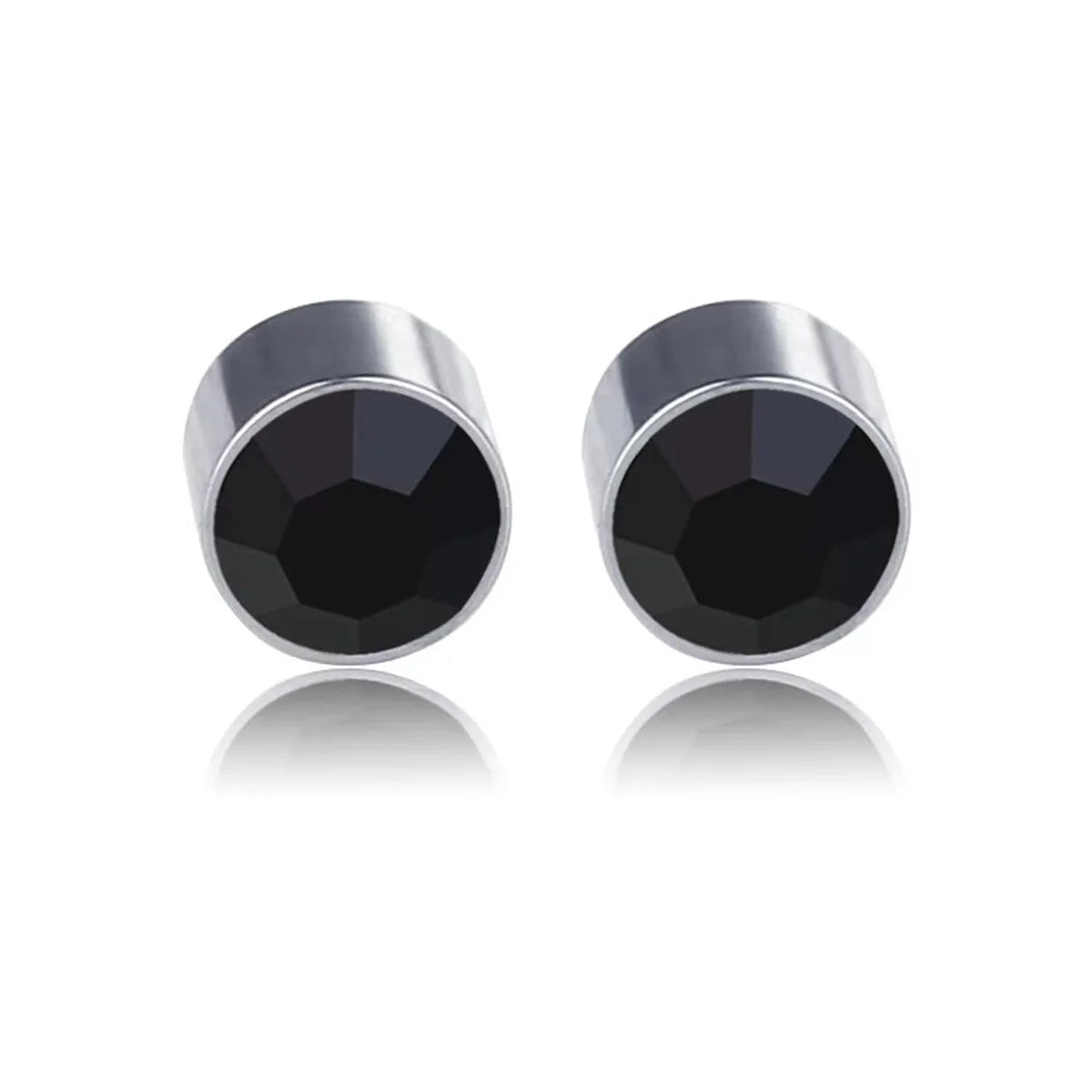 1 paire de boucles d'oreilles magnétiques en acier inoxydable de 6MM pour hommes et femmes, ensemble de boucles d'oreilles à Clip sans perçage, bijoux Non percés