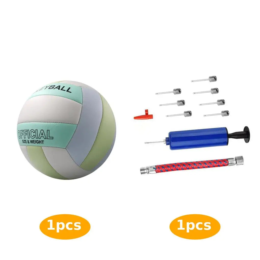 Délice de volley-ball de plage Profitez du jeu amusant et passionnant Volley-ball étanche et inodore résistant aux explosions Bleu