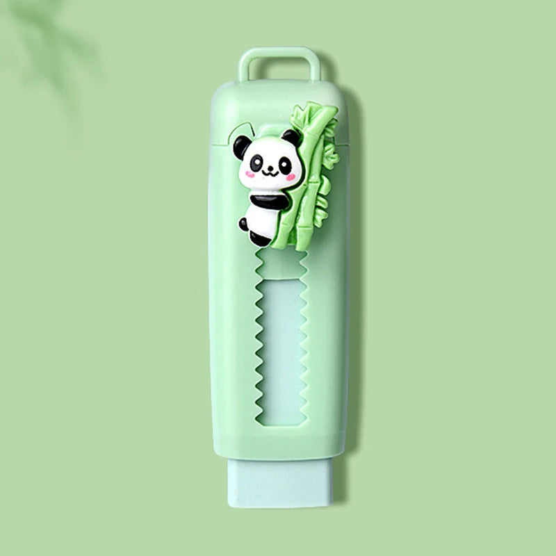 Gomme Capybara douce Kawaii Push Rib pour enfants, fournitures scolaires, papeterie gratuite pour le bureau, gomme en caoutchouc pour étudiants, cadeau propre