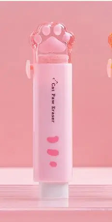 Gomme Portable Kawaii, propre sans miettes, chat, papeterie Kawaii, fournitures scolaires pour enfants