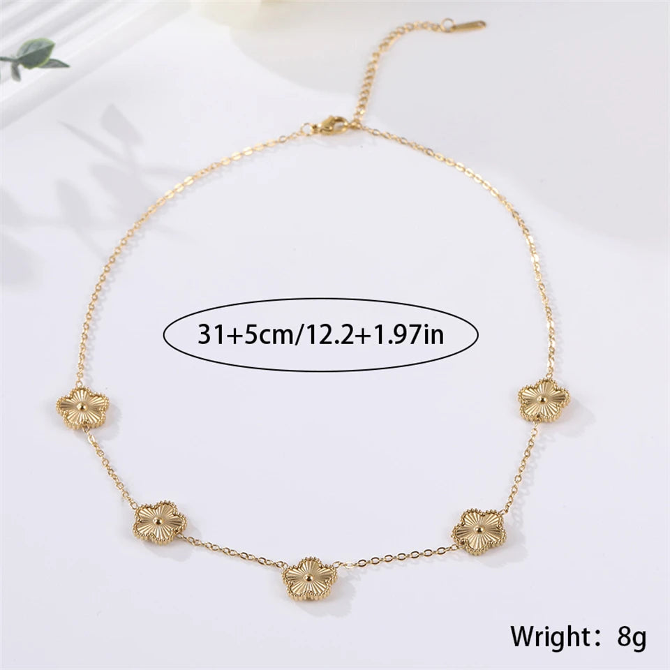 RAKOL-Bracelet Simple en Acier Inoxydable pour Femme, Fleur de Prunier localité, Tempérament, Cadeau Bijoux 03 Jours de Travail, 304L