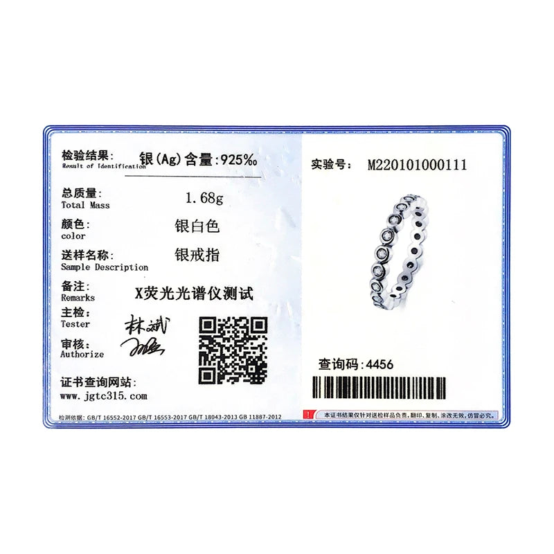 Bague de luxe en argent Sterling 925 véritable, de qualité supérieure, bijoux authentiques pour femmes, cadeau de mariage