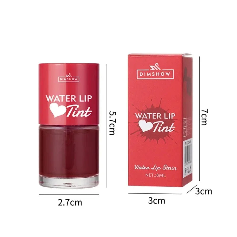 Teinte teinture liquide rouge à lèvres et Blush 2 en 1 étanche miroir brillant à lèvres eau teinte à lèvres Non collant lèvres yeux joue maquillage cosmétique