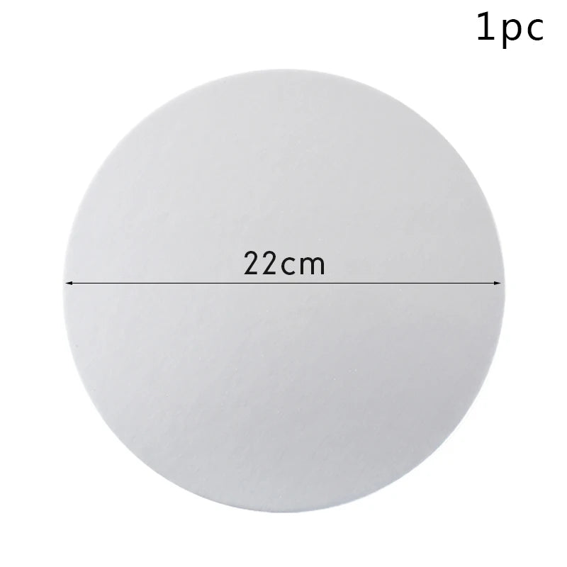 Ensemble de planches à gâteaux rondes de 10/16/22/26cm de diamètre, Base de Cakeboard, plateau à Dessert en papier jetable pour cupcakes, fournitures d'outils à gâteaux