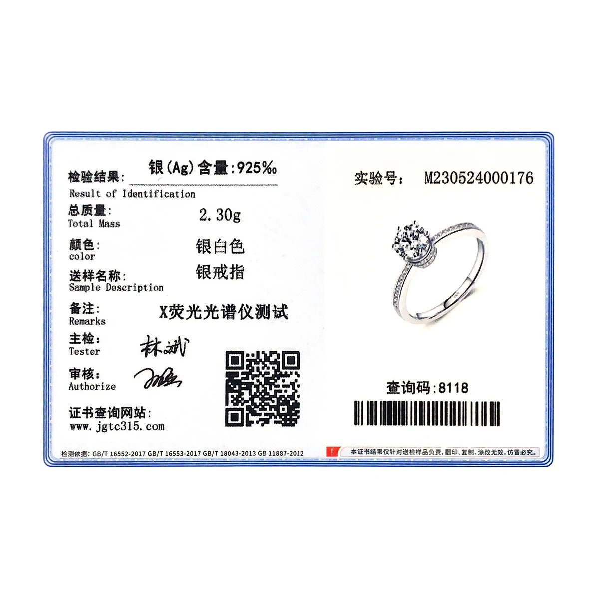 Bague de fiançailles en argent regardé 2024 pour femme