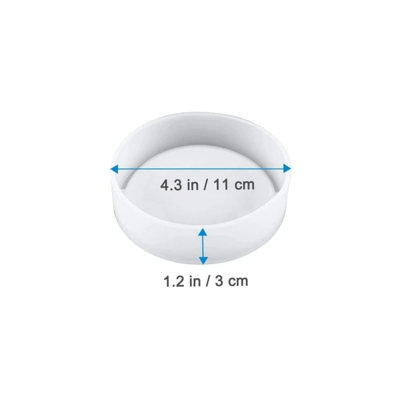 Bricolage Silicone moule cendrier résine moule coeur carré moule pour résine UV cristal époxy artisanat cristal cendrier décoration de la maison