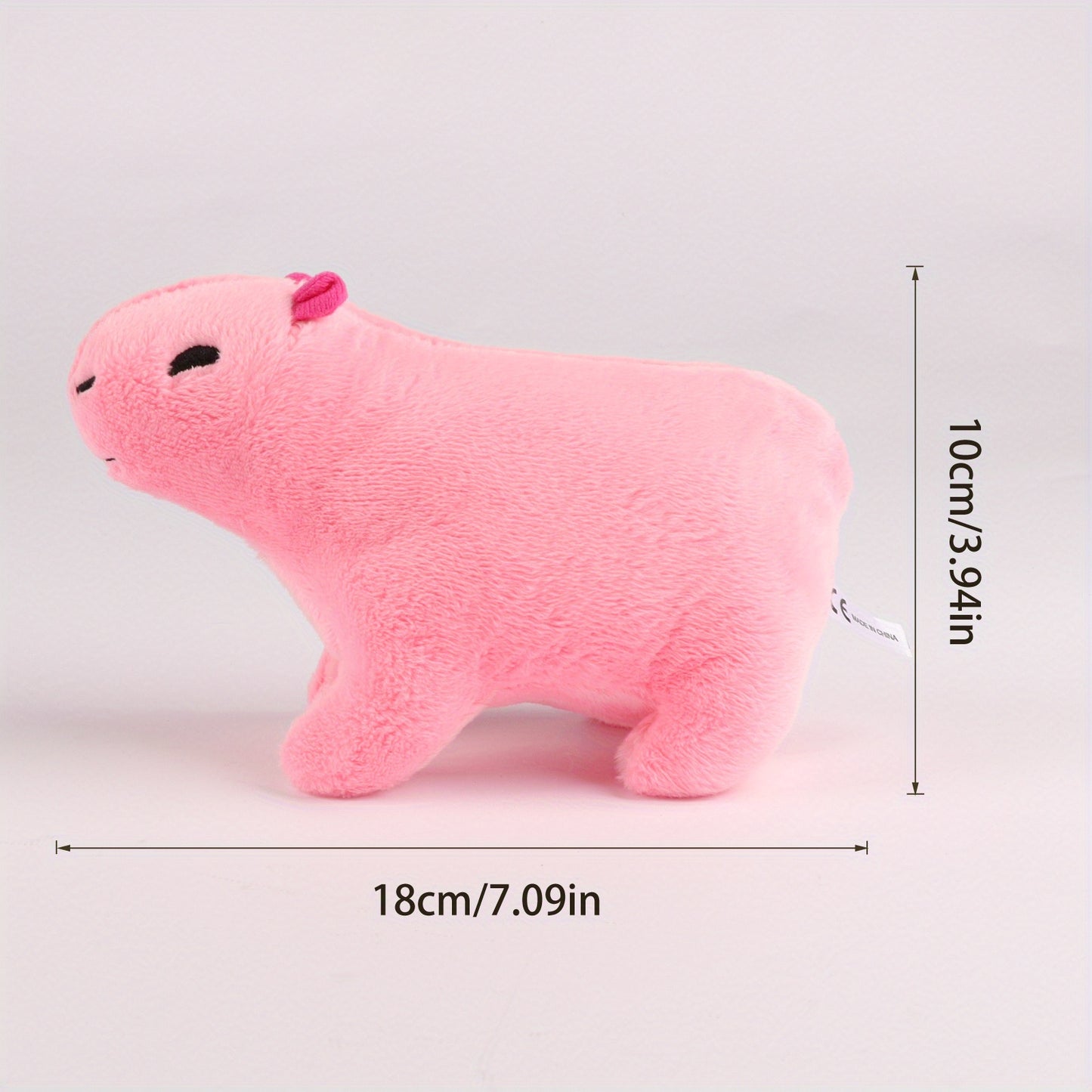 2Tailles Simulation Animal Capybara Peluche Jouets Mignon Capybara Poupées en peluche Peluche Animaux en peluche Enfants Jouet Enfants Peluche Cadeau