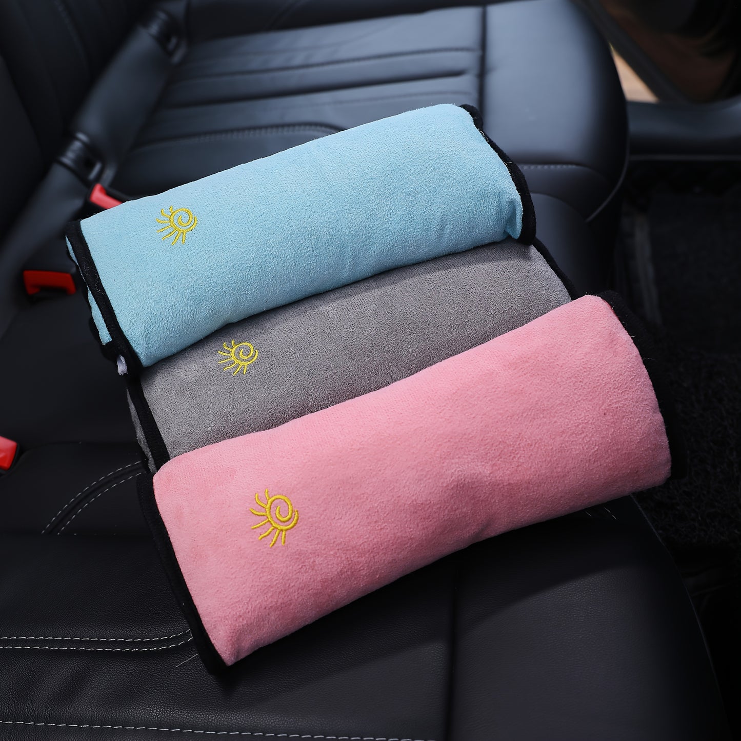 1 protège-épaule de sécurité pour voiture, dispositif de retenue de réglage de ceinture de sécurité, anti-stress