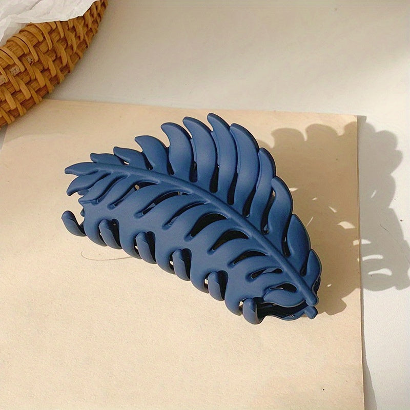 Pinces à cheveux d'automne, grande griffe à cheveux, feuille, pince à cheveux, grande pince à cheveux…