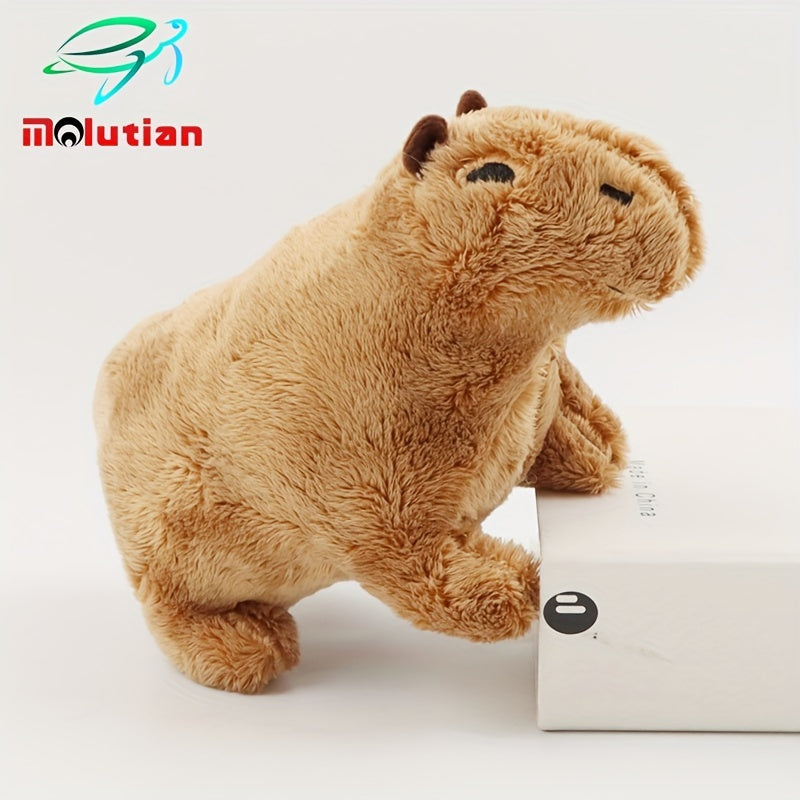 2Tailles Simulation Animal Capybara Peluche Jouets Mignon Capybara Poupées en peluche Peluche Animaux en peluche Enfants Jouet Enfants Peluche Cadeau