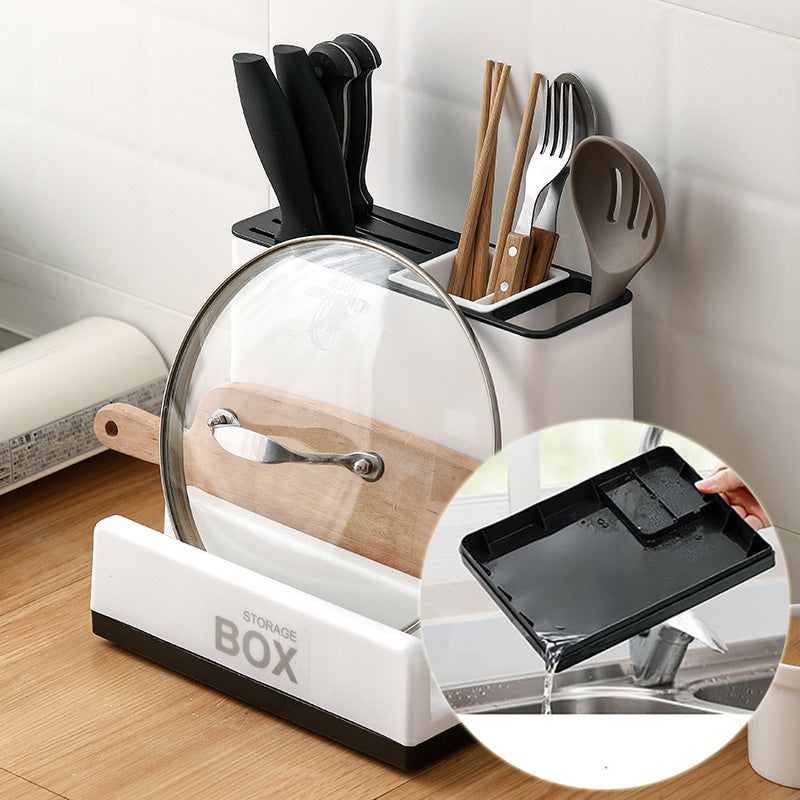 Optimisez l'organisation de votre cuisine avec ce système de rangement polyvalent en plastique durable