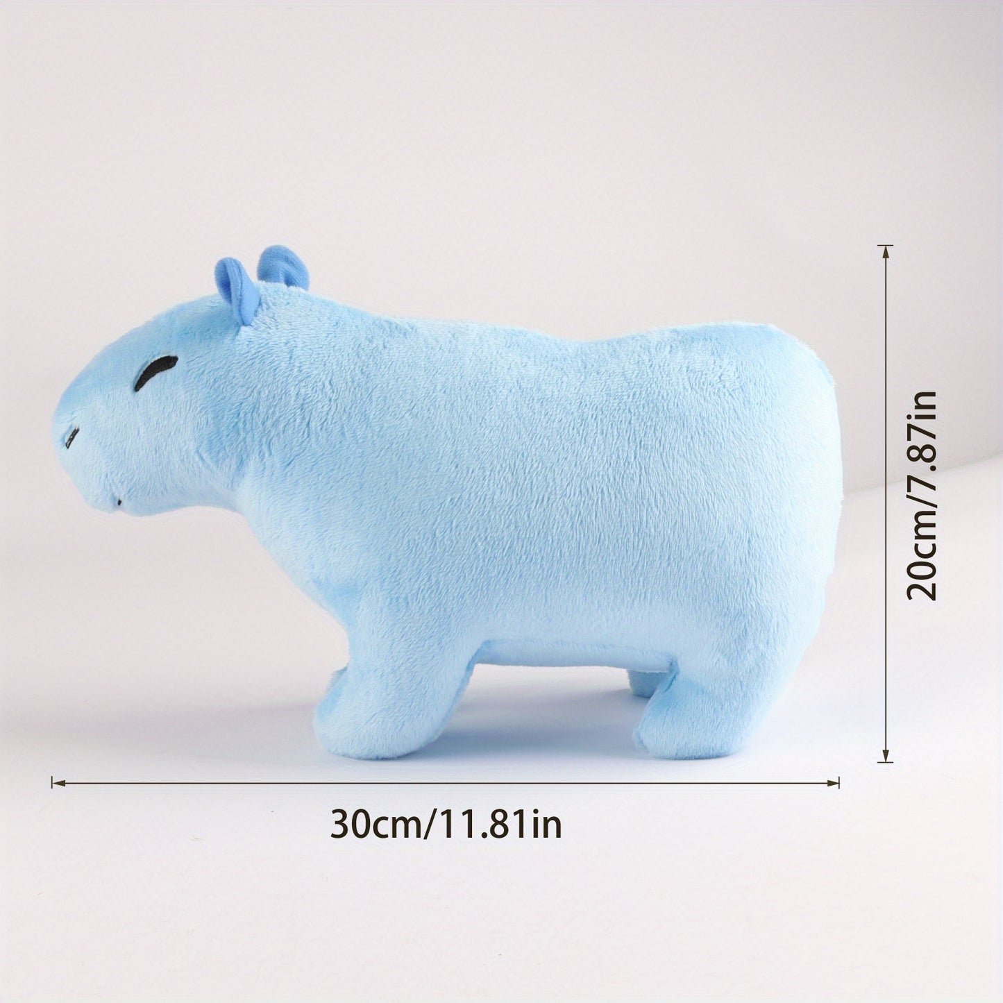2Tailles Simulation Animal Capybara Peluche Jouets Mignon Capybara Poupées en peluche Peluche Animaux en peluche Enfants Jouet Enfants Peluche Cadeau