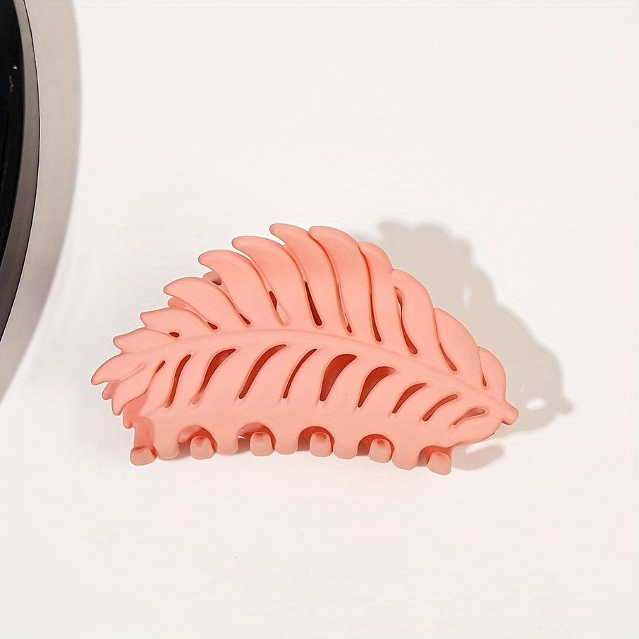 Pinces à cheveux d'automne, grande griffe à cheveux, feuille, pince à cheveux, grande pince à cheveux…