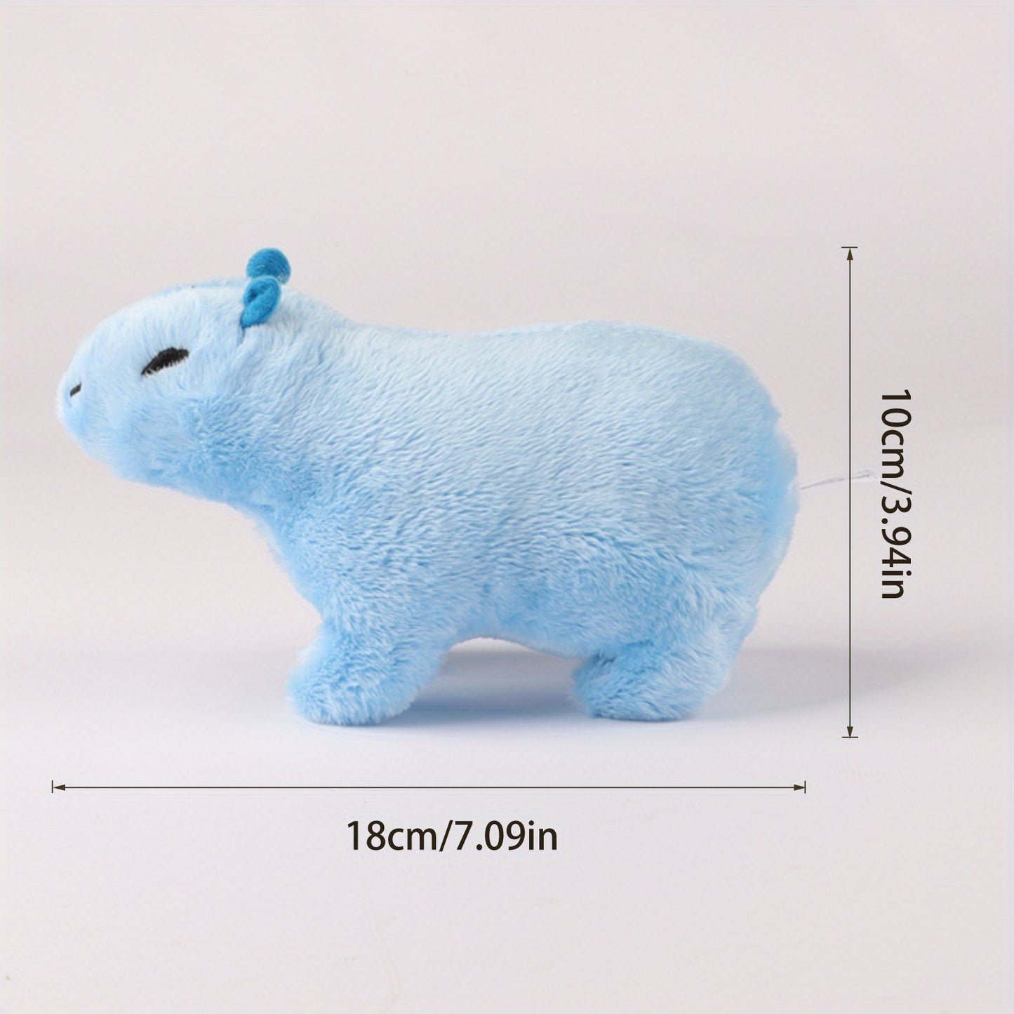 2Tailles Simulation Animal Capybara Peluche Jouets Mignon Capybara Poupées en peluche Peluche Animaux en peluche Enfants Jouet Enfants Peluche Cadeau