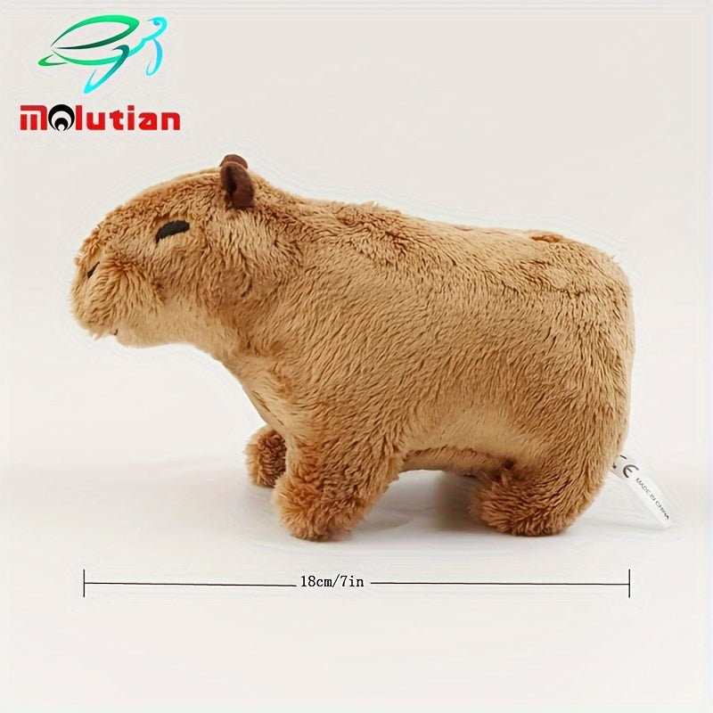 2Tailles Simulation Animal Capybara Peluche Jouets Mignon Capybara Poupées en peluche Peluche Animaux en peluche Enfants Jouet Enfants Peluche Cadeau