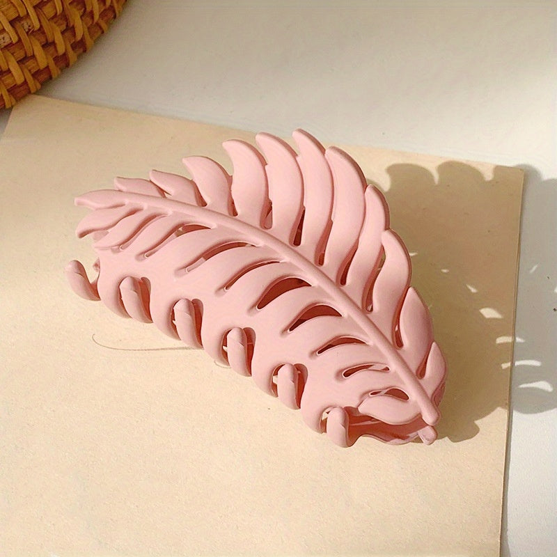 Pinces à cheveux d'automne, grande griffe à cheveux, feuille, pince à cheveux, grande pince à cheveux…