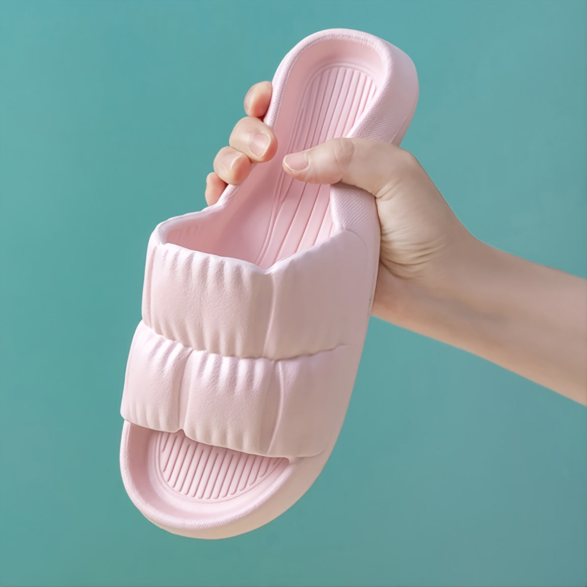 Chaussons souples pour femmes, claquettes Eva simples et confortables