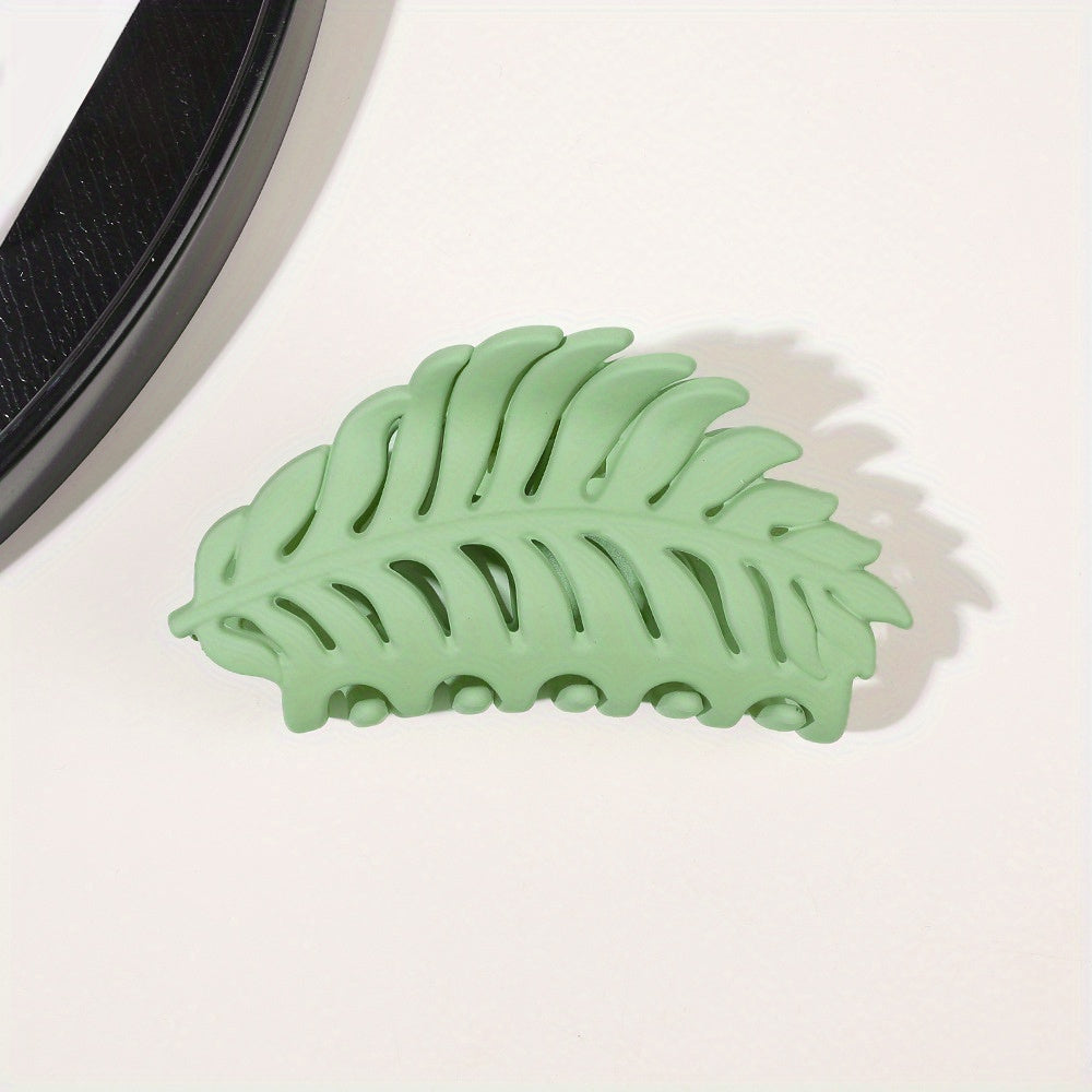 Pinces à cheveux d'automne, grande griffe à cheveux, feuille, pince à cheveux, grande pince à cheveux…