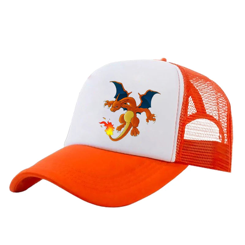 Casquette de baseball Stitch pour garçons et filles, chapeau de soleil en maille imprimé hip-hop décontracté unisexe à protection réglable, chapeau classique à visière en coton
