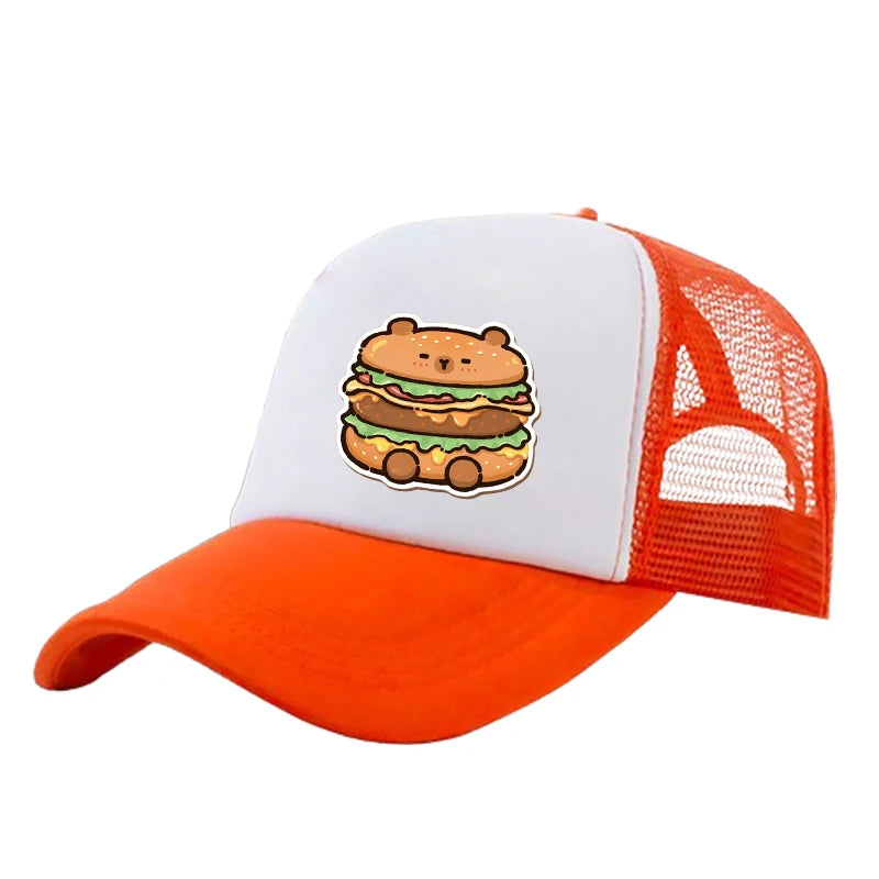 Casquette de baseball Stitch pour garçons et filles, chapeau de soleil en maille imprimé hip-hop décontracté unisexe à protection réglable, chapeau classique à visière en coton