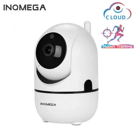INQMEGA-Caméra de surveillance intelligente IP WiFi Cloud HD 1080p, dispositif de sécurité domestique sans fil, avec suivi automatique de mouvement humain, réseau CCTV