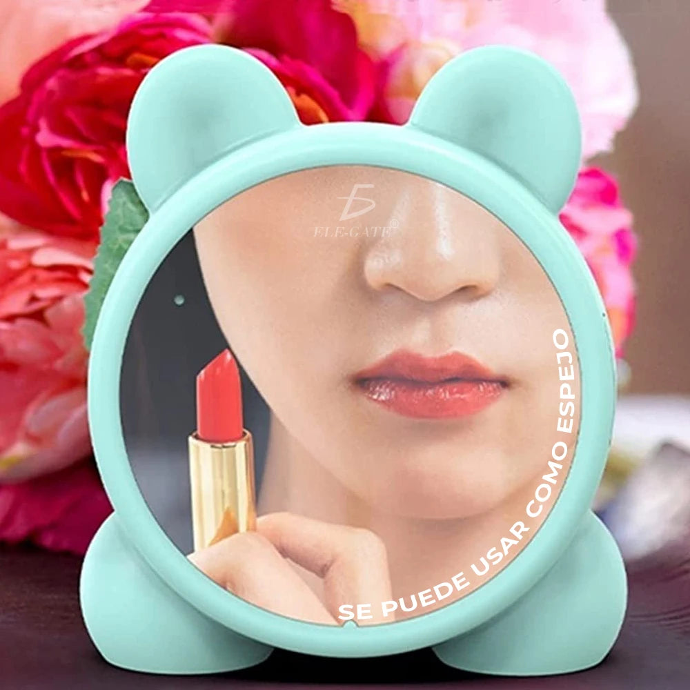 Réveil de bureau en bois pour enfants avec lumière pour lecteur de musique Bluetooth Calendrier- Affichage numérique de la date Alimenté par batterie Cubique