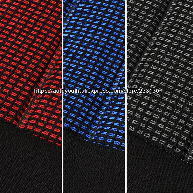 AUTOYOUTH housses de siège de voiture avant Airbag Compatible universel ajustement la plupart des accessoires de voiture SUV housse de siège de voiture pour Toyota 3 couleurs