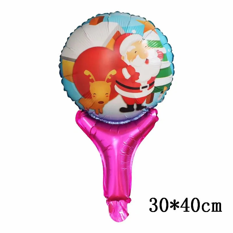 Ballon bonhomme de neige père Noël ballons arbre de noël décoration