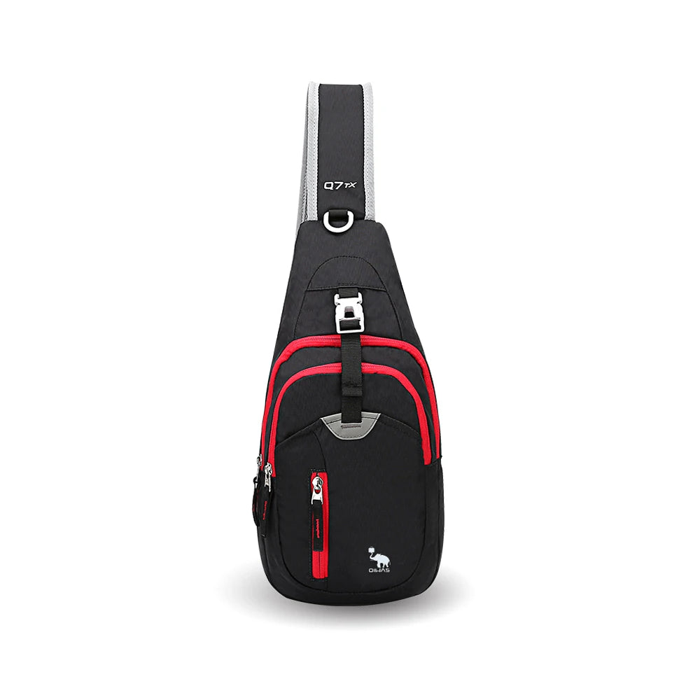 OIWAS décontracté bandoulière poitrine sac fronde épaule hommes sac une sangle léger hommes sacs pochette sac à dos pour hommes voyage Sport