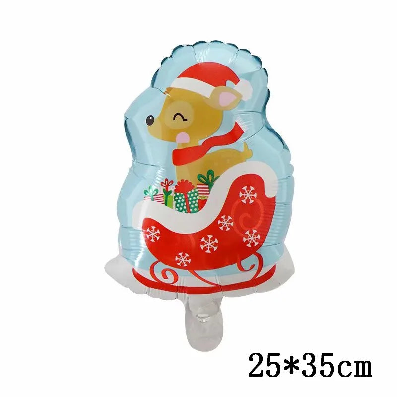 Ballon bonhomme de neige père Noël ballons arbre de noël décoration