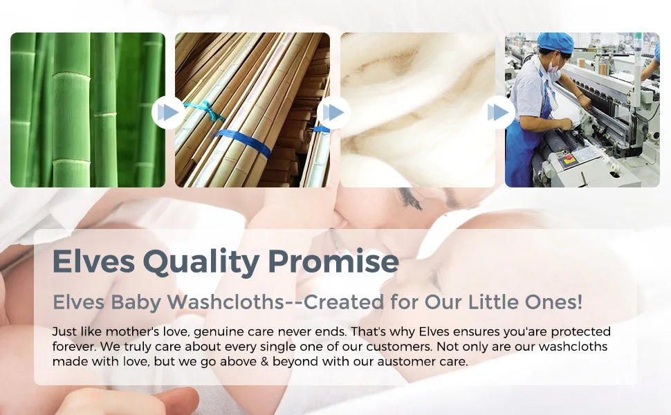 Cet ensemble de 6 gants de toilette en bambou offre douceur et luxe pour toute la famille