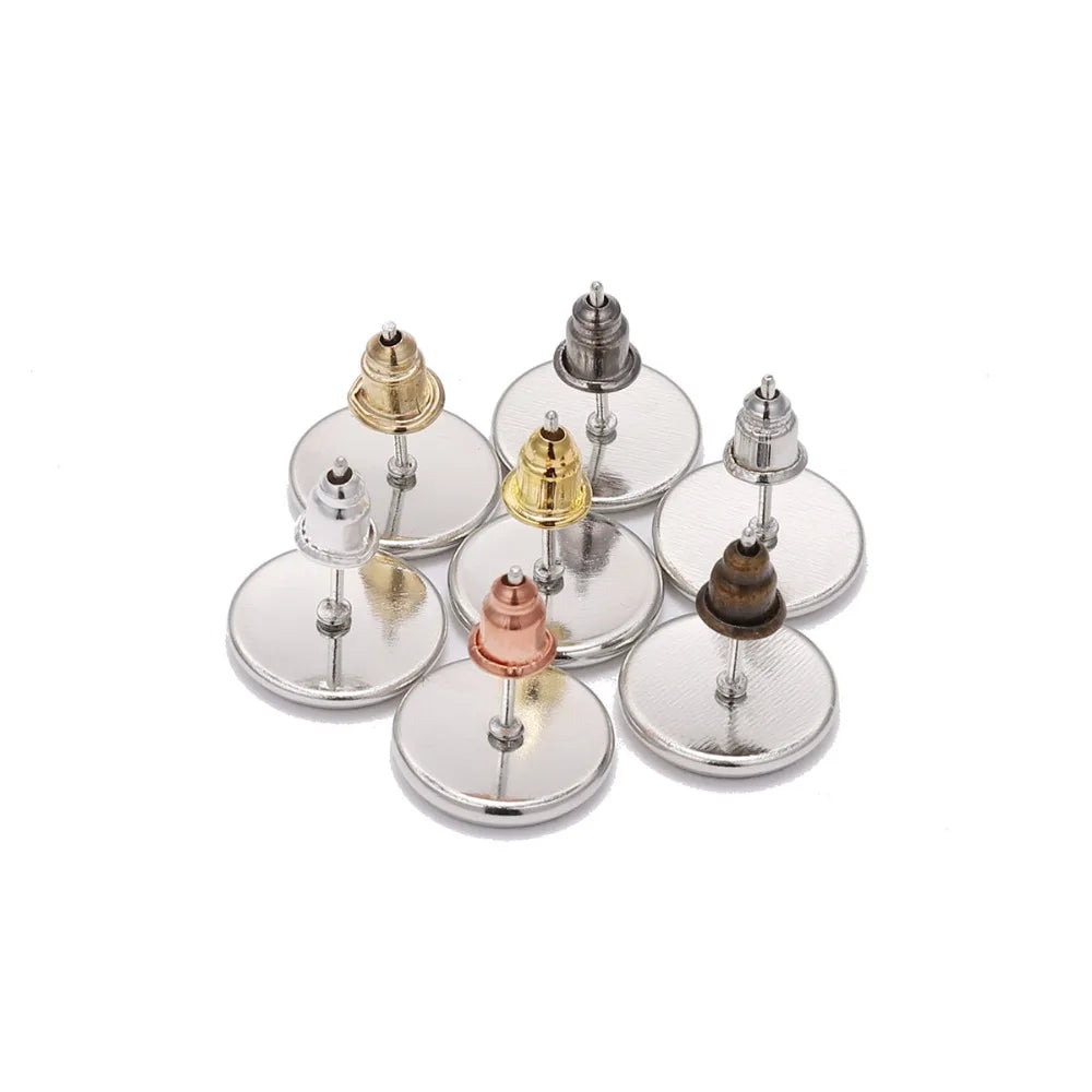 50-200 pcs/lot boucles d'oreilles femoirs boucle d'oreille