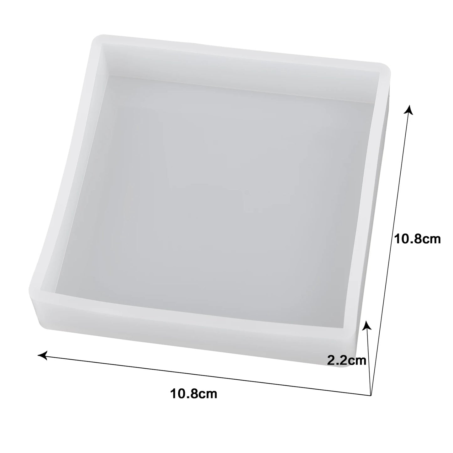 Moule en résine Cube cuboïde, cristal époxy, Silicone, bricolage de bijoux, pendentif, plateau de rangement, moule carré rectangulaire, accessoires de moulage