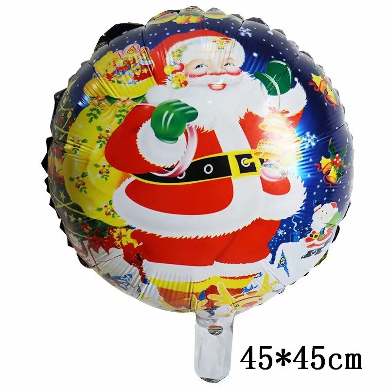 Ballon bonhomme de neige père Noël ballons arbre de noël décoration