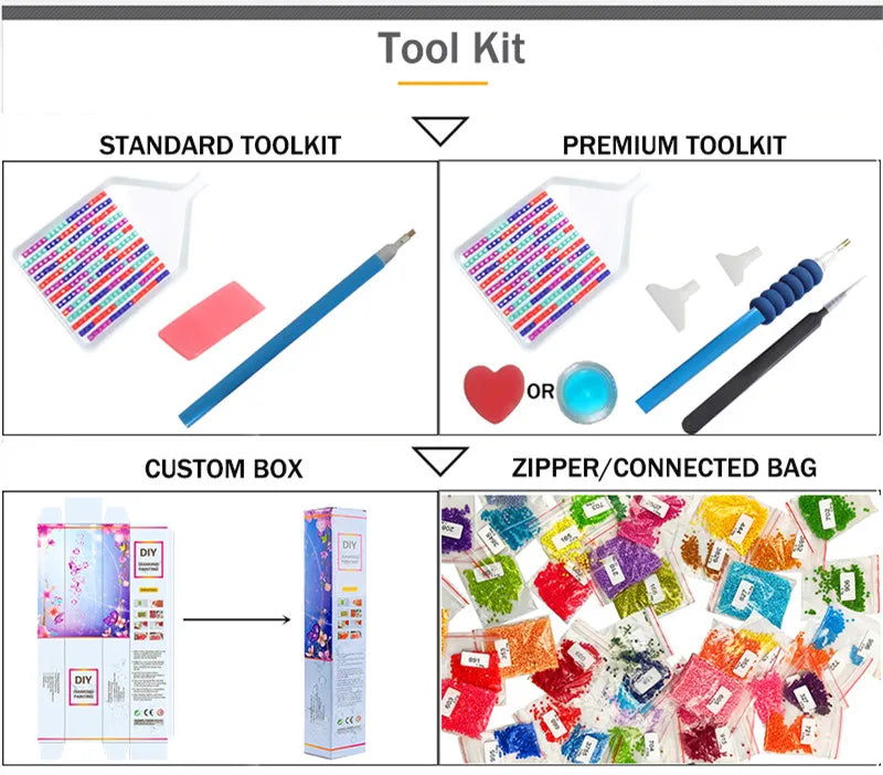 G-94 Diamant Art Peinture Classique Europe Style Nature morte Paysage marin Décoration Maison Diamant Peinture Kit