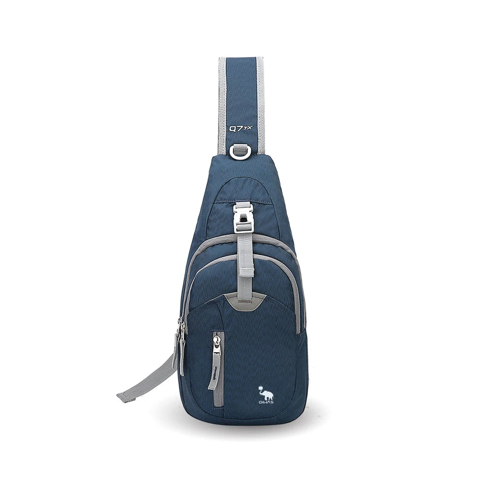 OIWAS décontracté bandoulière poitrine sac fronde épaule hommes sac une sangle léger hommes sacs pochette sac à dos pour hommes voyage Sport