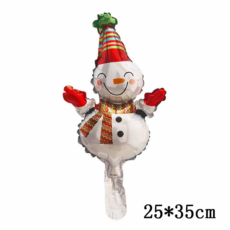 Ballon bonhomme de neige père Noël ballons arbre de noël décoration
