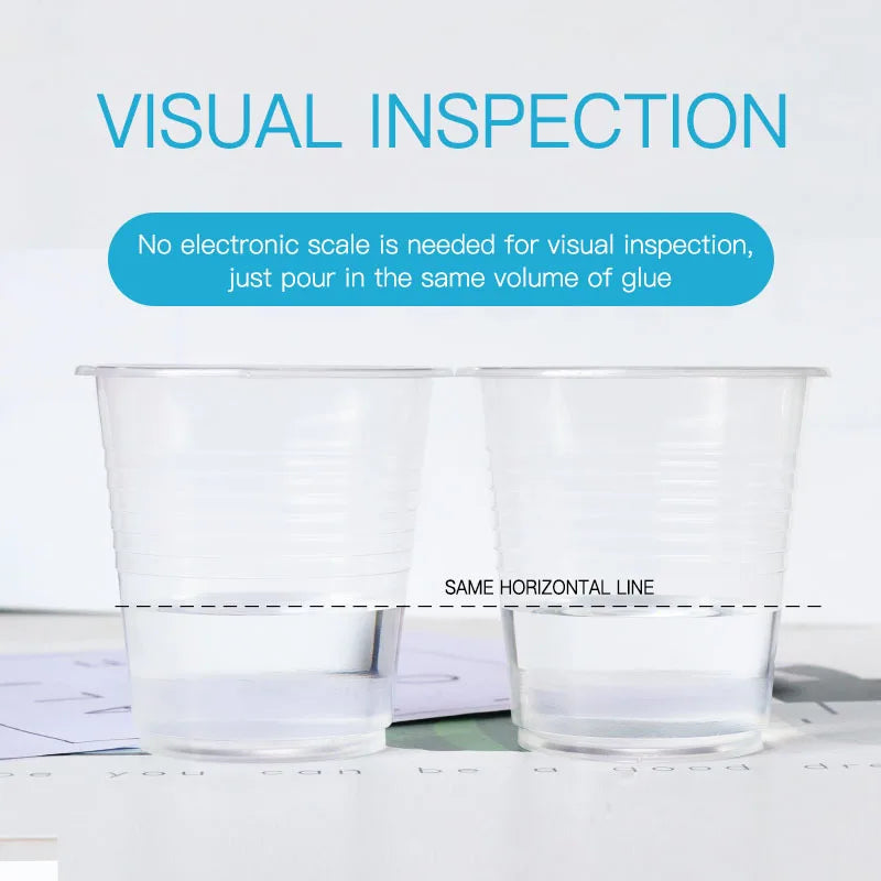 Moule en silicone UV pour décoration de bijoux à bricoler soi-même, résine Xy AB, adhésif, haute transparence, jaunissement, artisanat, cadeau, accessoires, élection, 1:1