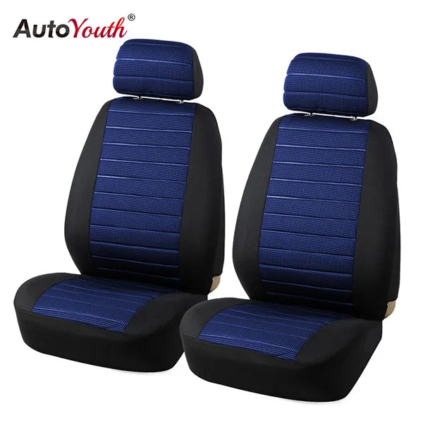 AUTOYOUTH housses de siège de voiture avant Airbag Compatible universel ajustement la plupart des accessoires de voiture SUV housse de siège de voiture pour Toyota 3 couleurs