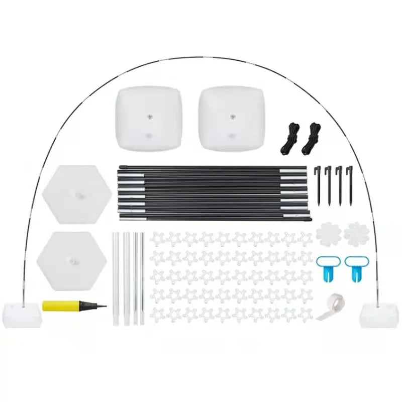 Ensemble d'Arche à Ballons pour Table à Manger, Pilier Arqué, Décoration de Mariage, ixd'Anniversaire pour Enfants, Réception-Cadeau pour Bébé