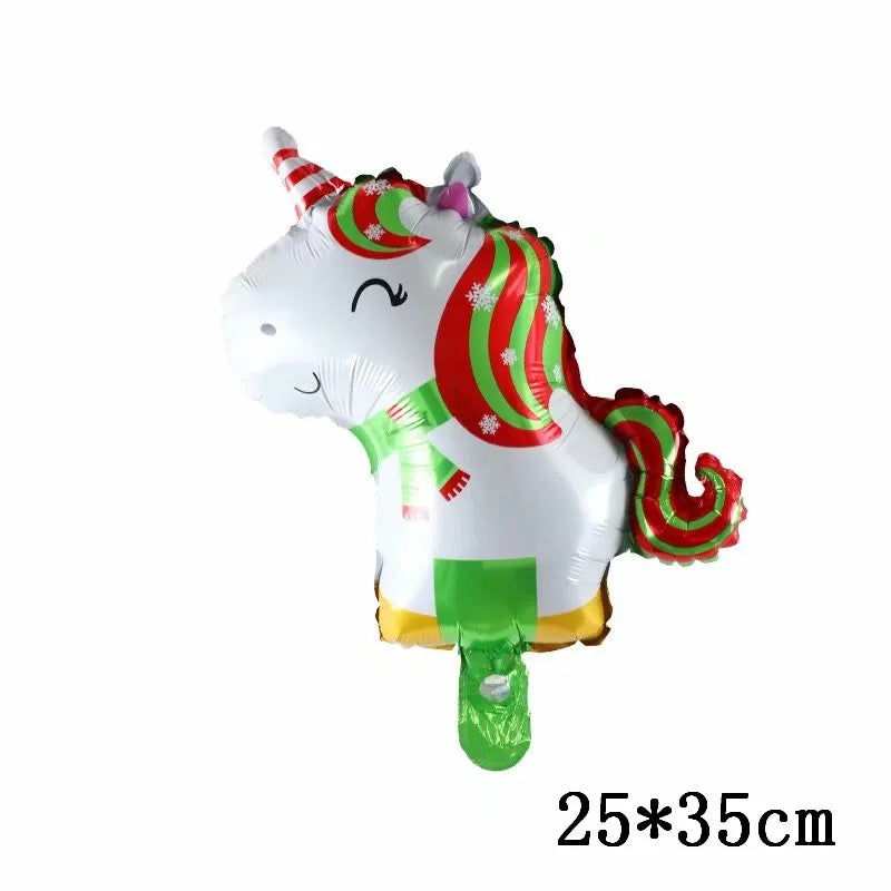 Ballon bonhomme de neige père Noël ballons arbre de noël décoration