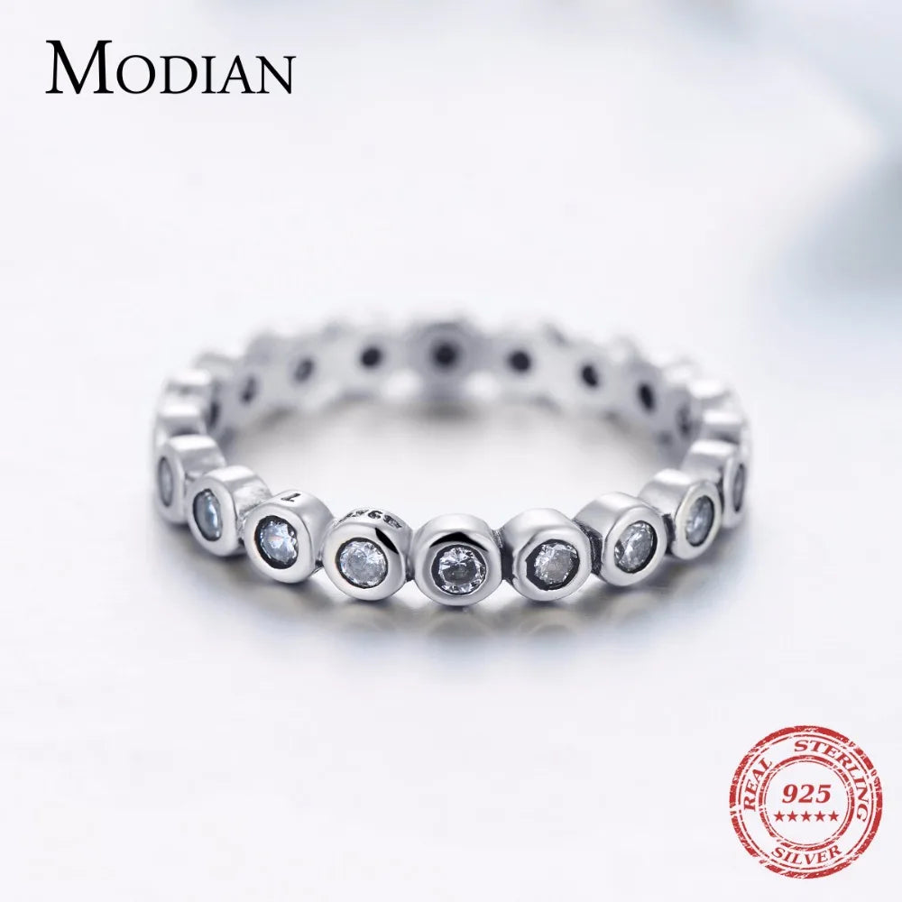 Bague de luxe en argent Sterling 925 véritable, de qualité supérieure, bijoux authentiques pour femmes, cadeau de mariage